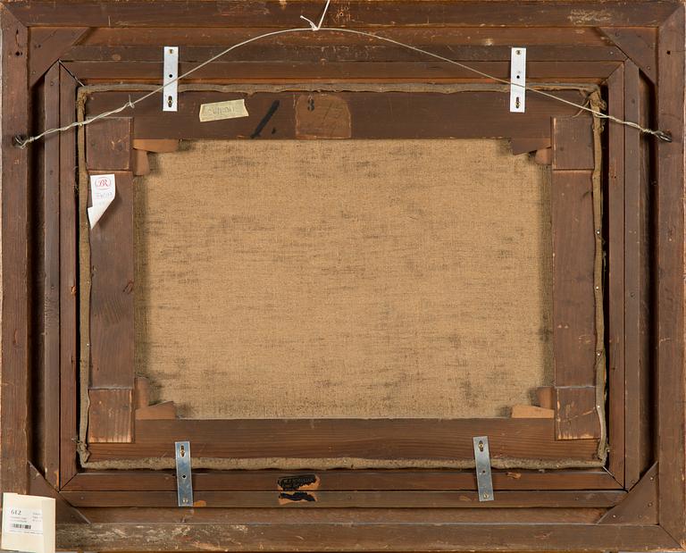 Vilhelm Georg Groth, oil on canvas, signed and dated 1881.