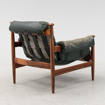 An 'Amiral' rosewood easy chair by Eric Merthen for IRE, 1960's.