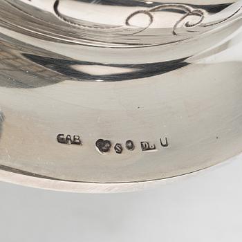 Guldsmedsaktiebolaget (GAB), A Swedish silver beaker/vase, Stockholm 1930.