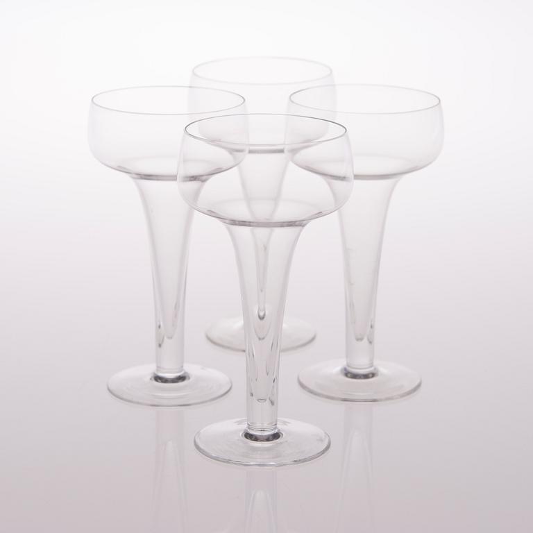 BJÖRN WIINBLAD, GLASSERVIS, 34 delar, Rosenthal.