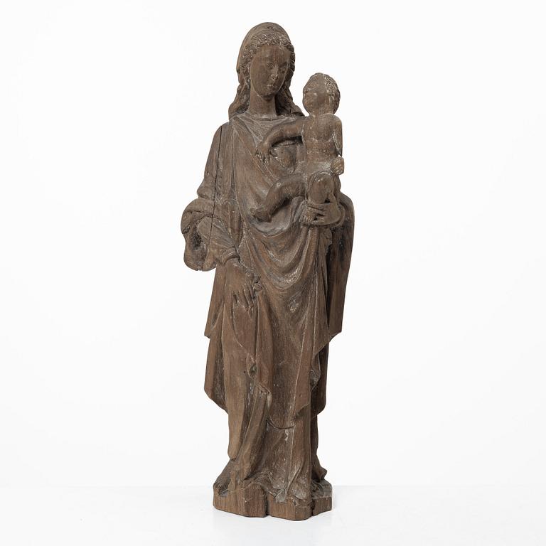 Sculpture, pietà, Switzerland, 19th century.