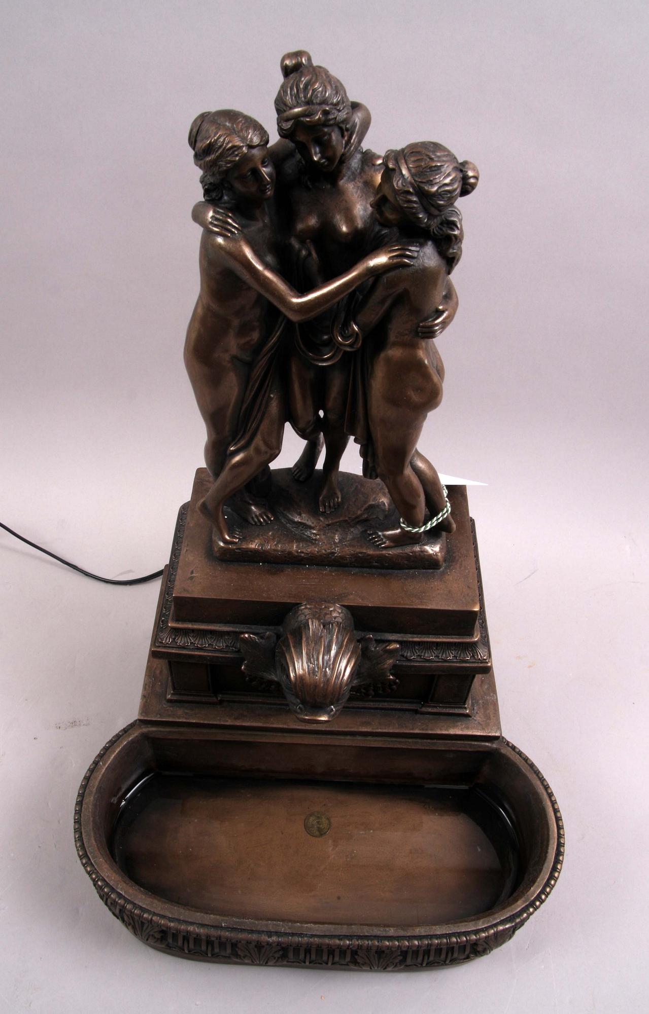 FONTÄN, med pump. 1900/2000-tal.