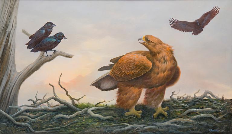 Reima Nurmikko, Eagle and ravens.