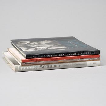 Photo books, 4, e.g Francesca Woodman.