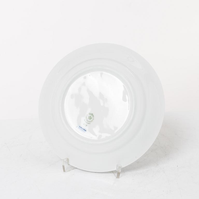 Royal Copenhagen, a 66-piece dinner and coffee service, 'Magnolia', Denmark, 1992-99.