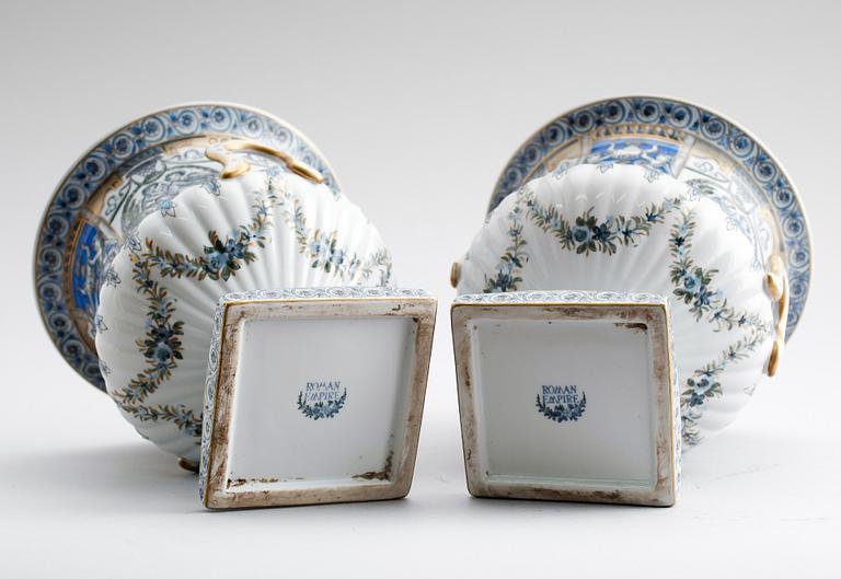 URNOR, 1 par, porslin, 1900-/2000-tal.