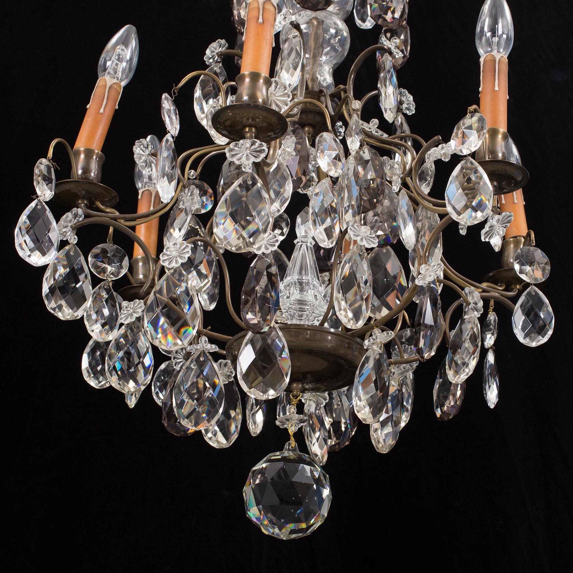 A mid 20th century ceiling light.