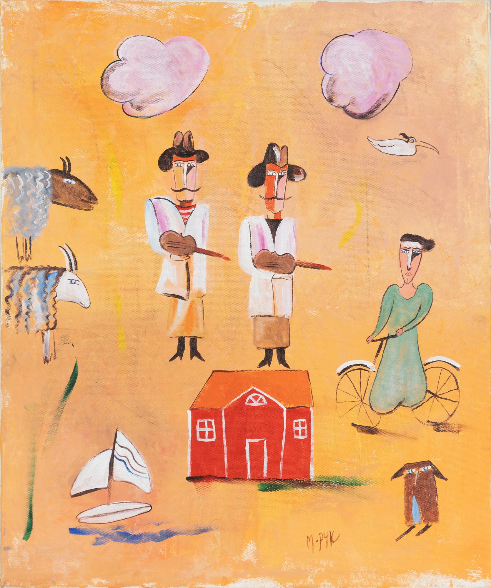 Madeleine Pyk, Figurscen.