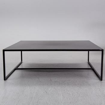 A steel coffee table, 21st Century.