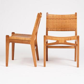 Hans J. Wegner, stolar, 10 st "CH31", Carl Hansen & Son, Danmark 1950-tal.