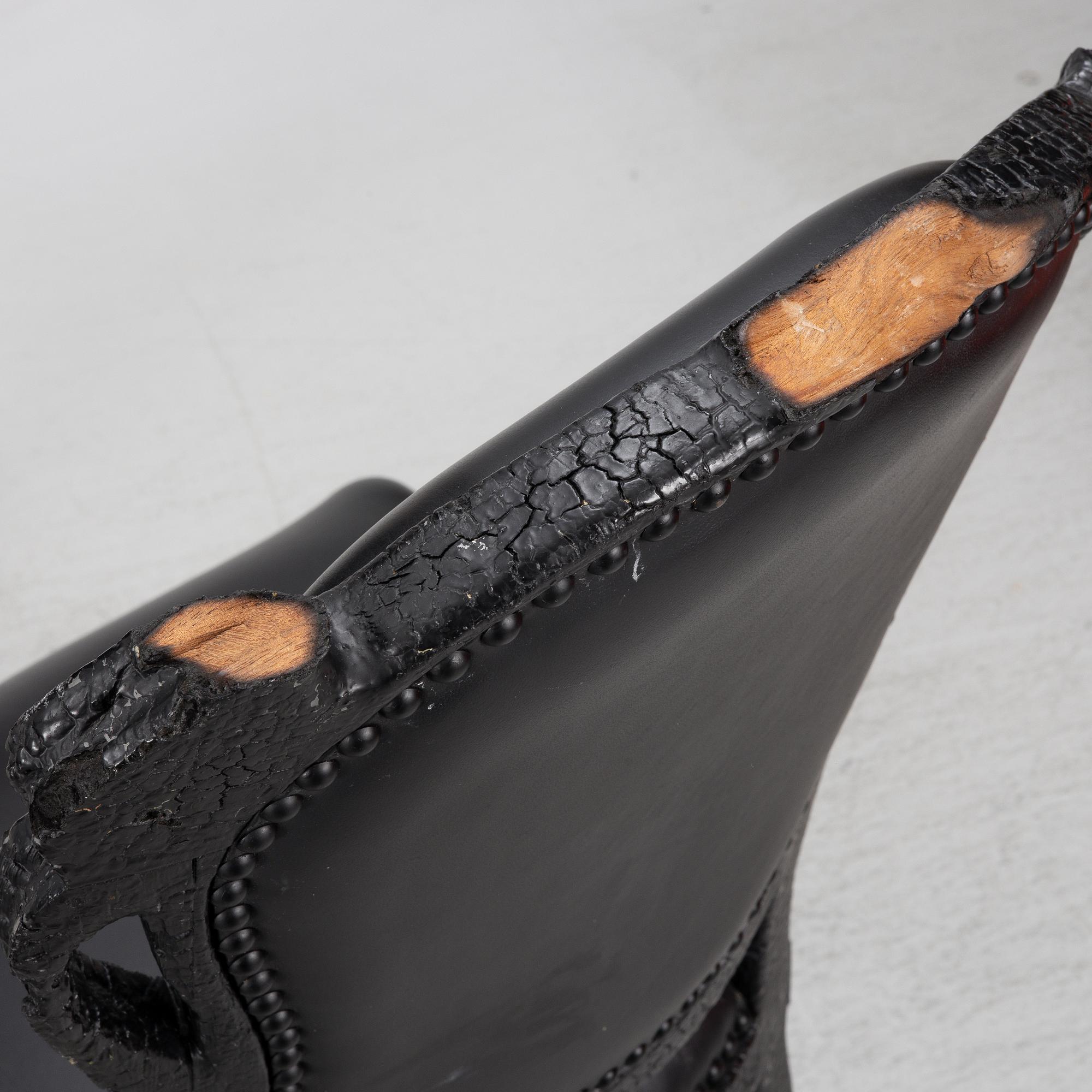 Maarten Baas, ten 'Smoke Dining Chair, Moooi, Netherlands, after 2002.