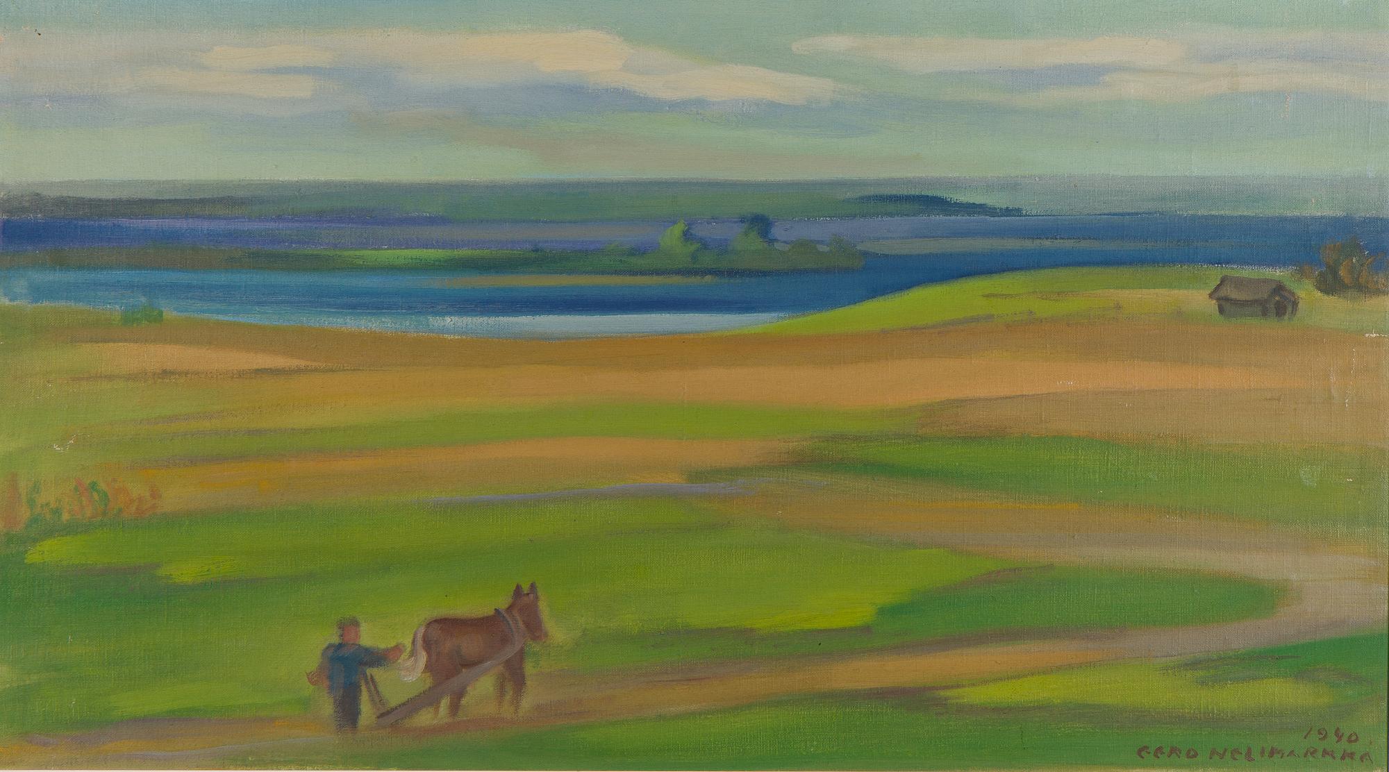 Eero Nelimarkka, Landscape.