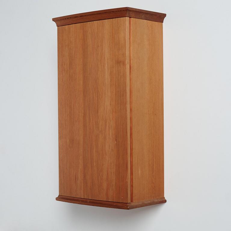 James Krenov, a wall cabinet, executed in his own workshop, Bromma, Sweden ca 1965.