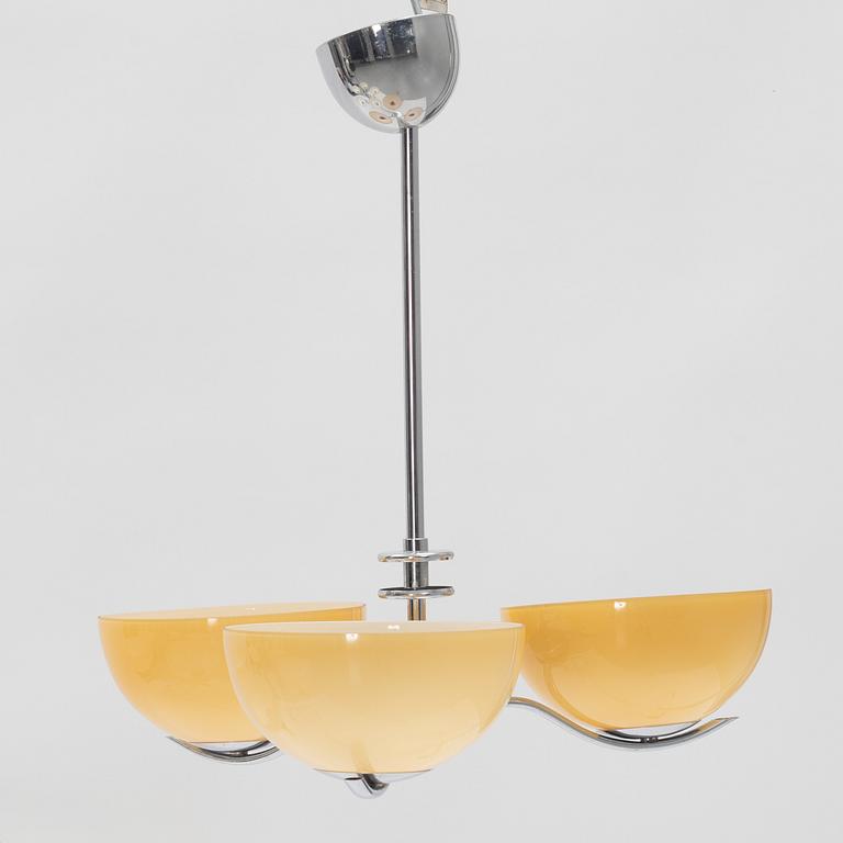 Ceiling lamp, 1930s Functionalism.
