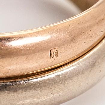 Cartier, ring, “Trinity”, 18K in three colours.