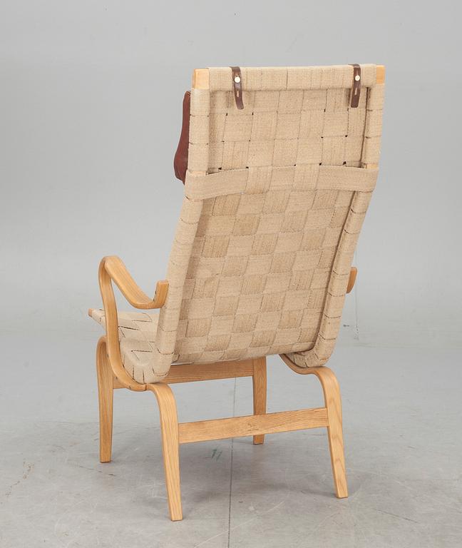 FÅTÖLJ, "Eva hög", Bruno Mathsson.