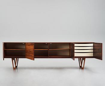 Ib Kofod-Larsen, a rosewood sideboard, Seffle, Sweden 1960s.