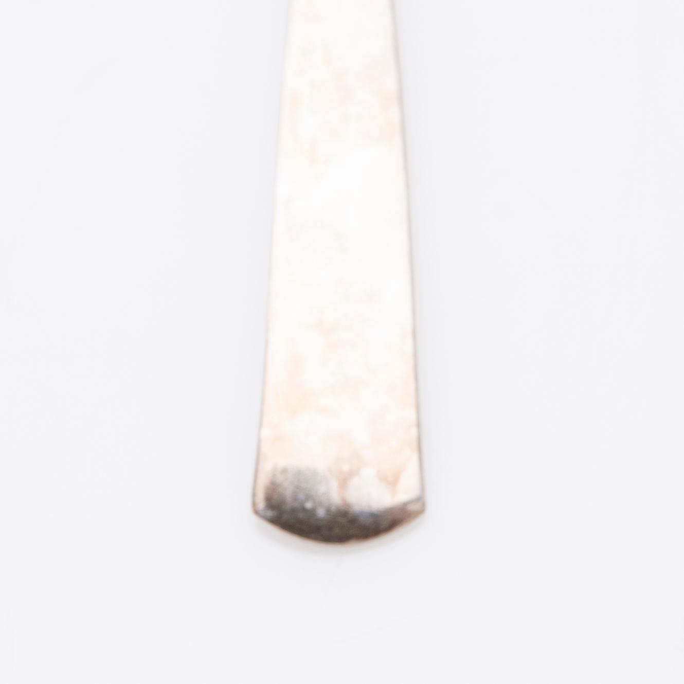 Dessertgafflar, silver, 12 st, Rosenholm, GAB, Stockholm, 1958-1960.
