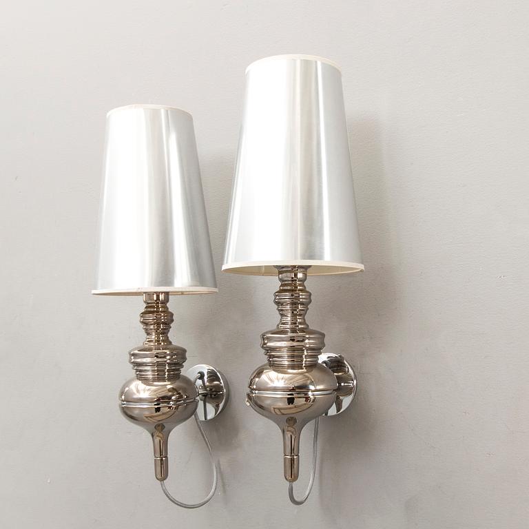 Jaime Hayón wall lamps a pair of "Josephine Mini Wall Light" Metalarte 2000s.