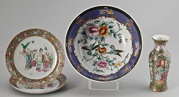 PARTI PORSLIN, 4 delar, porslin, Kina. 1800/1900-tal.