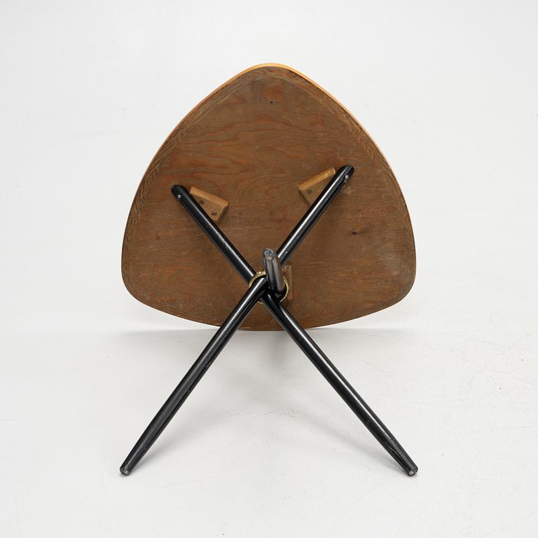 A teak veneered Swedish Modern table, mid 20th Century.