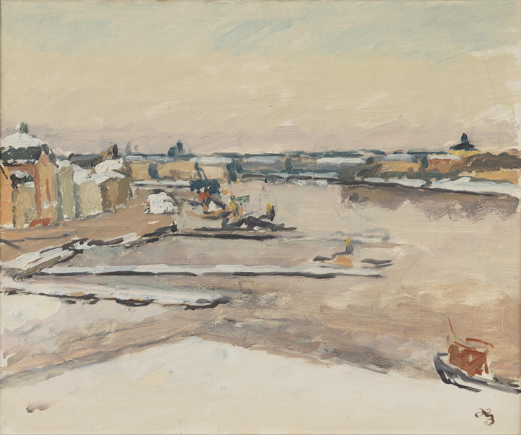 Hugo Zuhr, "Stockholms utsikt".