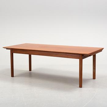 a coffee table veneered with teak designed by Tove & Edvard Kindt-Larsen for Säffle möbelfabrik, 1950s/60s.