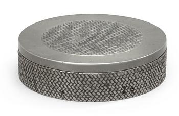 392. An Estrid Ericson pewter box with cover by Svenskt tenn 1936.