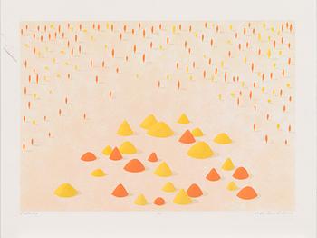 Kristian Krokfors, lithograph, signed and dated -87, marked HC.