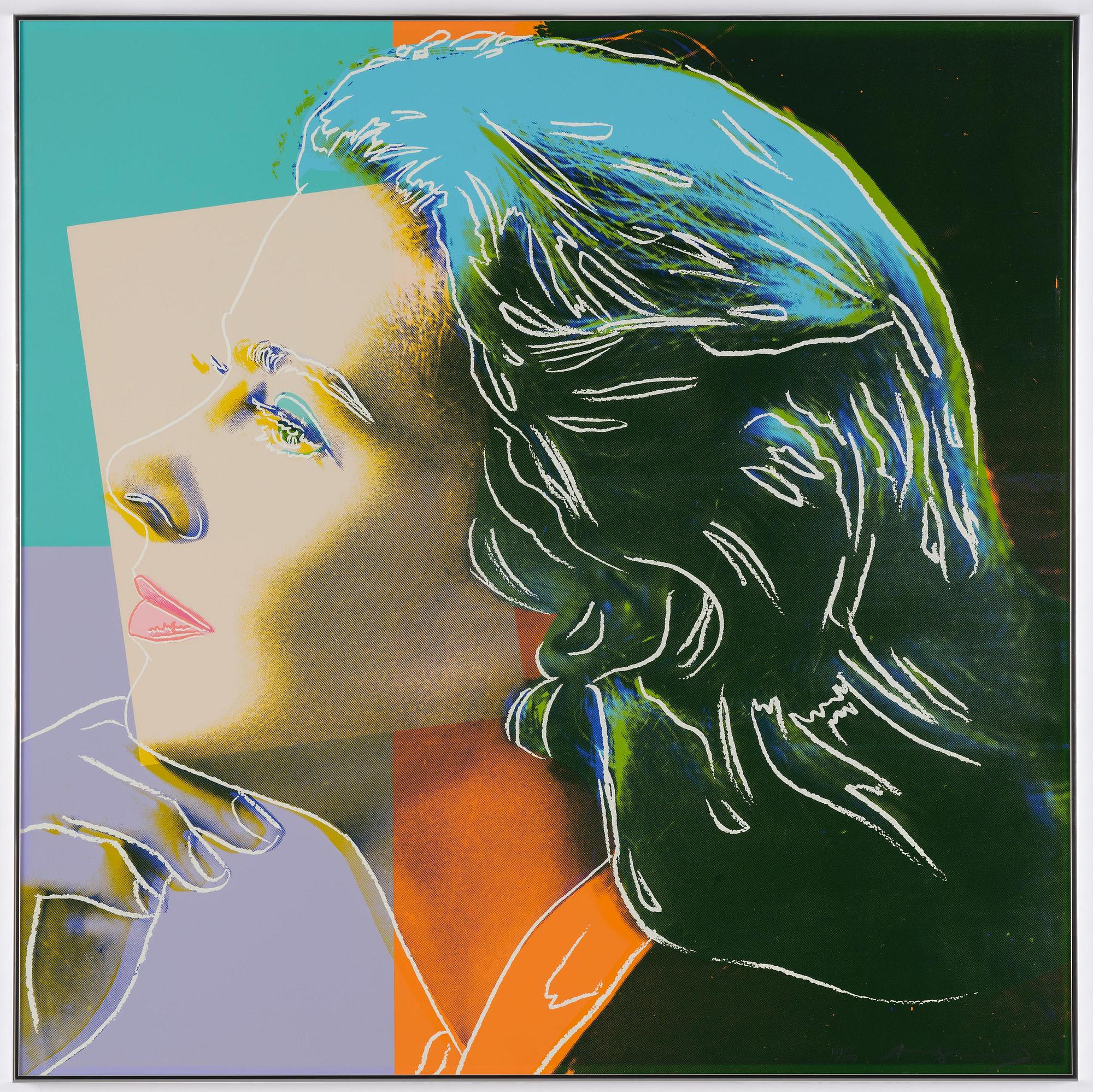 Andy Warhol, "Herself", ur: "Three portraits of Ingrid Bergman".
