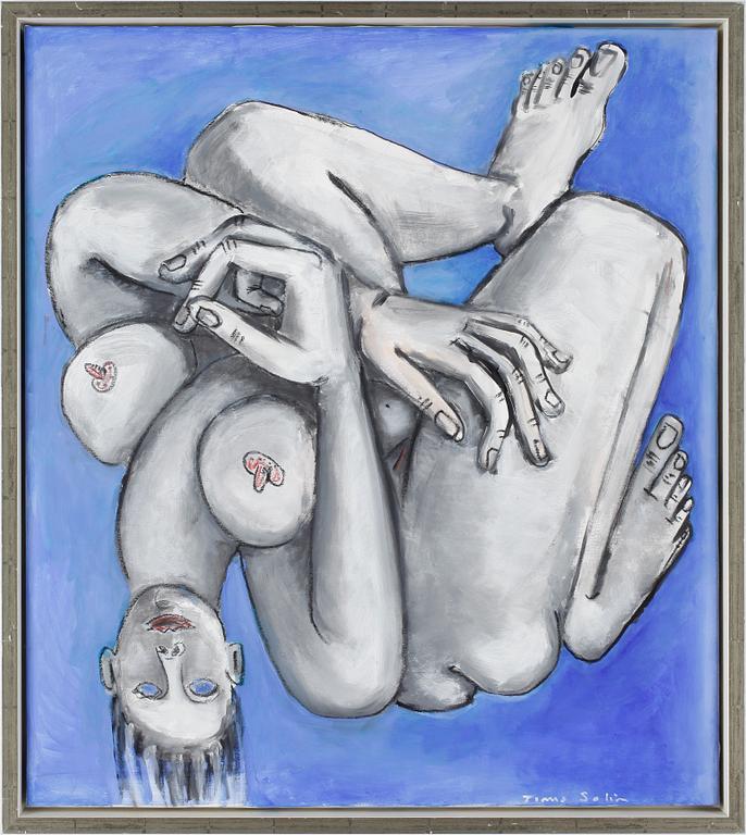 TIMO SOLIN, Olja på duk. Sign Timo Solin.