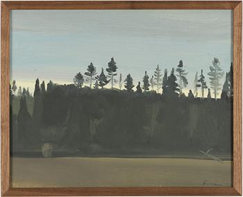 Vera Frisén, Forest Landscape.