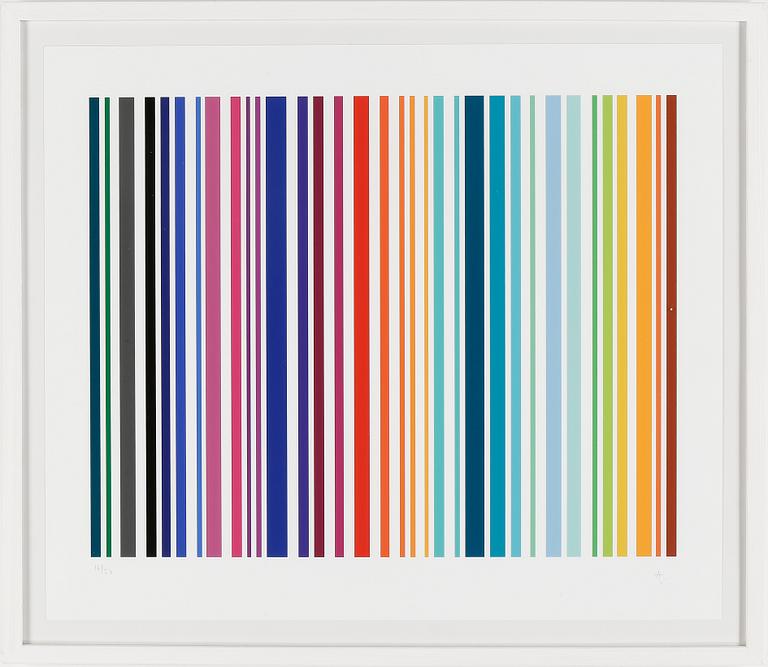 ANDREAS LUNDBERG, "Super lines", gicleetryck, signerad och numrerad 16/50.