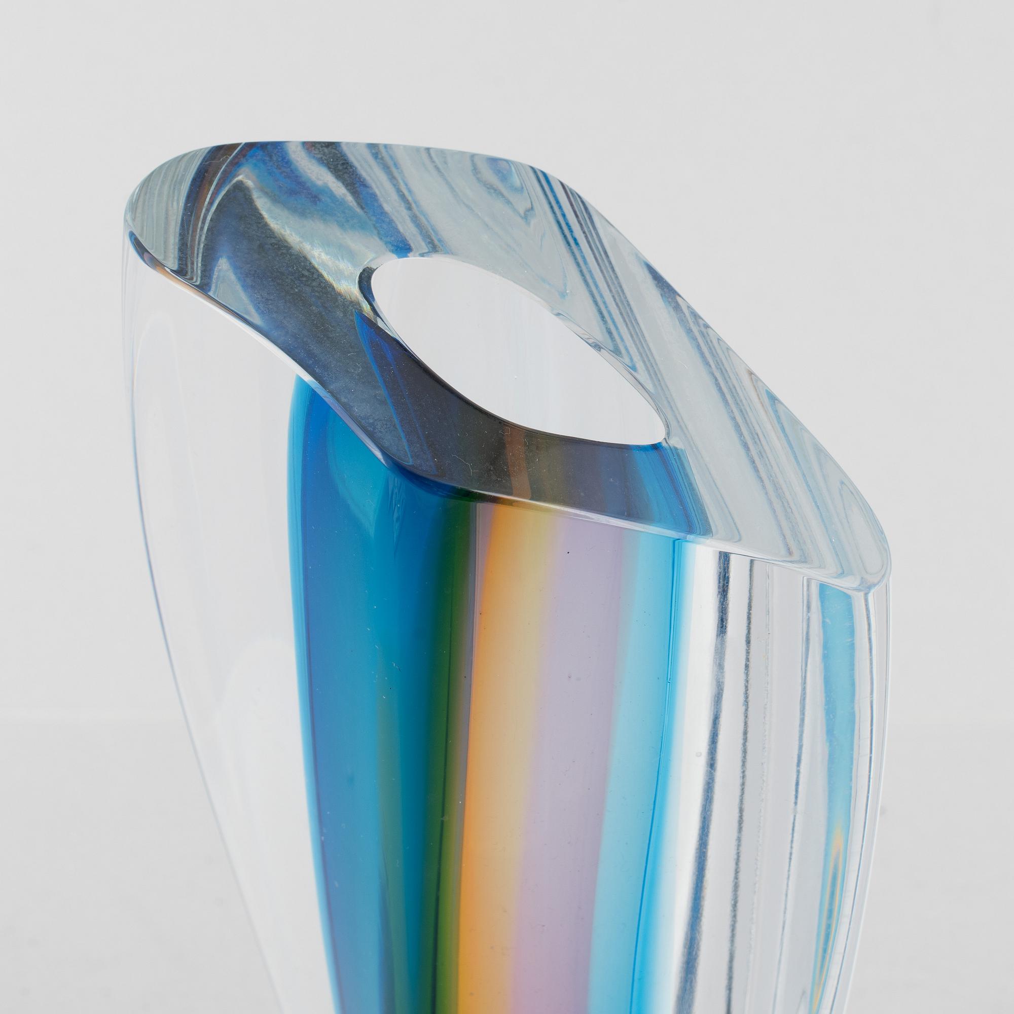 Göran Wärff, vas, glas, "Fenomen", Kosta Boda.