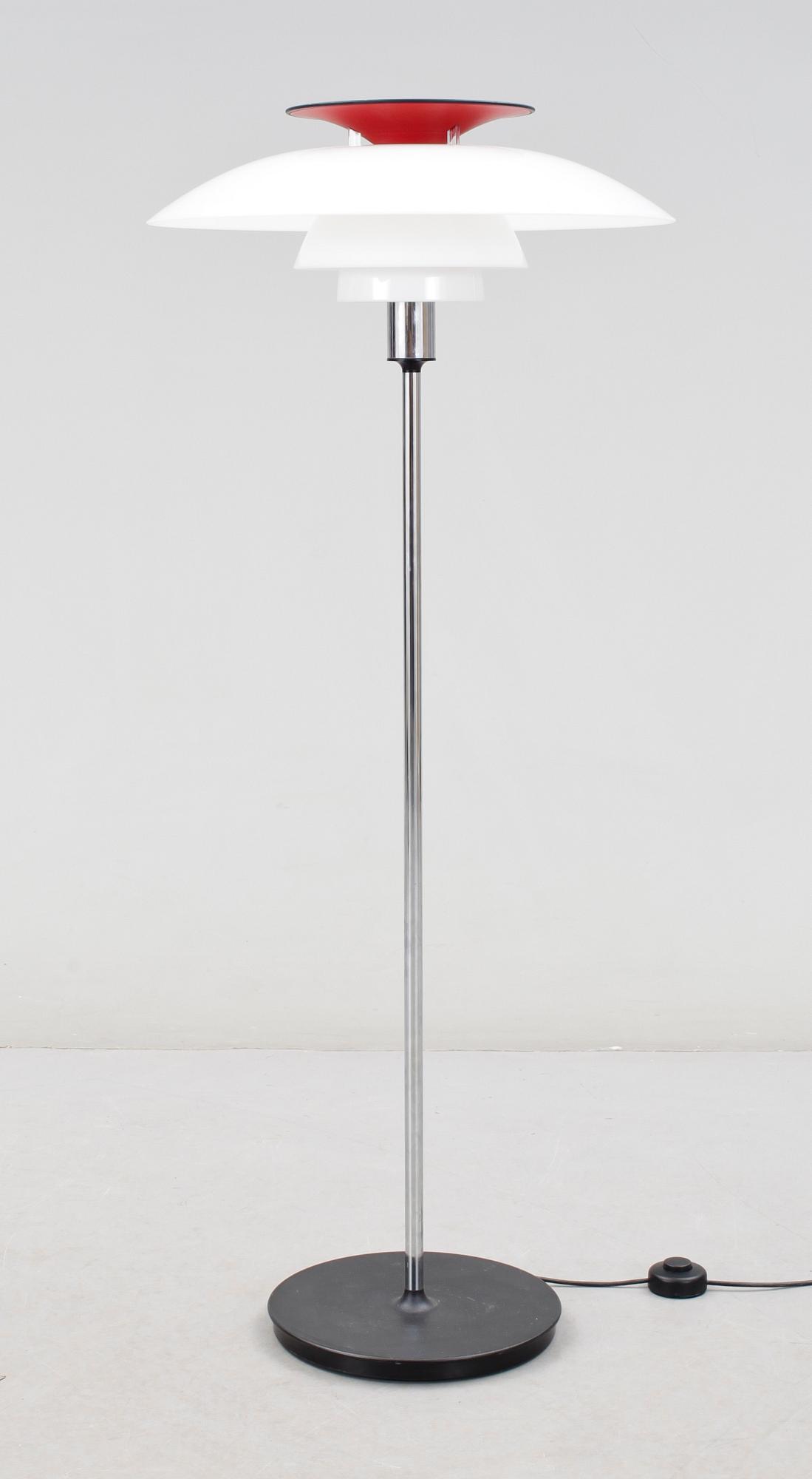 GOLVLAMPA, "PH-80", Poul Henningsen för Louis Poulsen, Danmark, 1900-talets andra hälft.