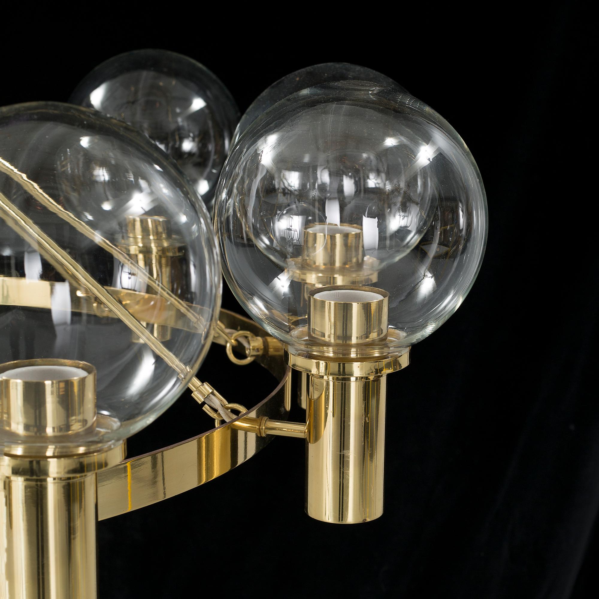 TAKLAMPA, 1900-talets andra hälft.