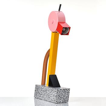 Ettore Sottsass, a 'Tahiti', table lamp, Memphis, Milan, post 1981.