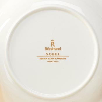 Karin Björquist, an extensive 153 pcs "Nobel" bone china dinner service, Rörstrand, post 1991.