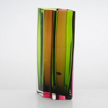 Tapio Wirkkala, vas, modell 2513. Rosenthal, Studio-Line, Ambergin.