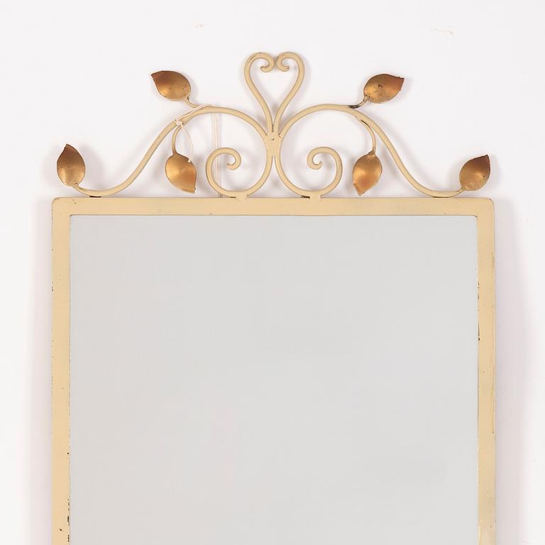 A Swedish Modern mirror, mid 20th century.