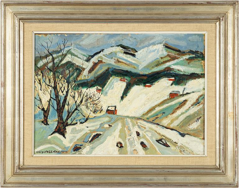 Uno Vallman, "Valley in Winter Garb".