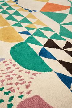 Josef Frank, A CARPET, "Bows", tufted, ca 371,5 x 246,5 cm, design by Josef Frank, Almedahls.