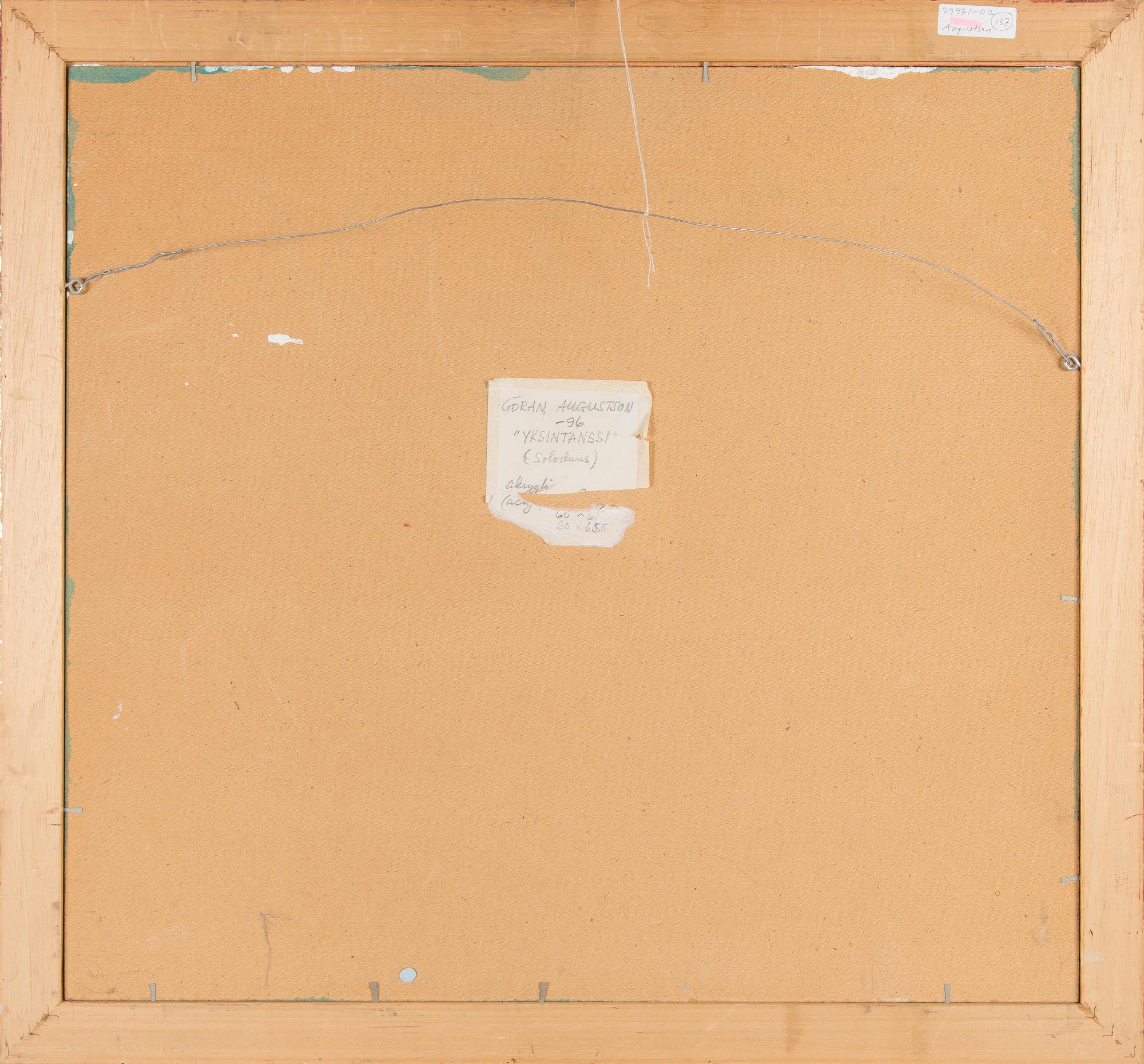 Göran Augustson, "Solo Dance".