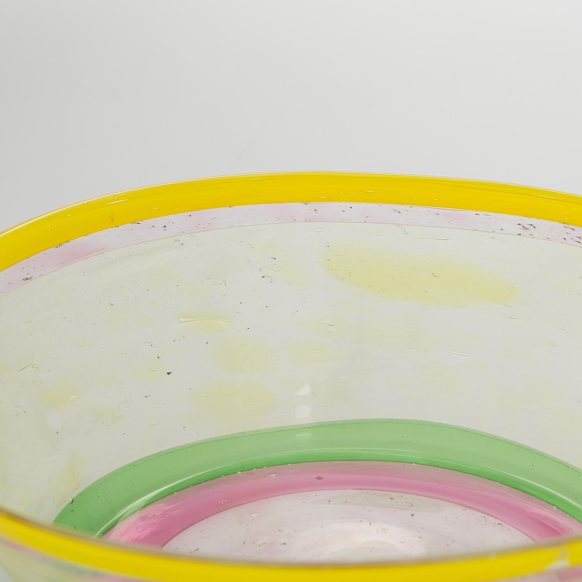 Kaj Franck, skål, signerad Kaj Franck Nuutajärvi Notsjö.