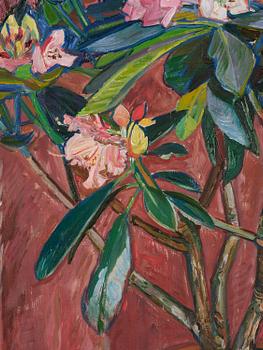 Axel Nilsson, "Rhododendron i blå skål".