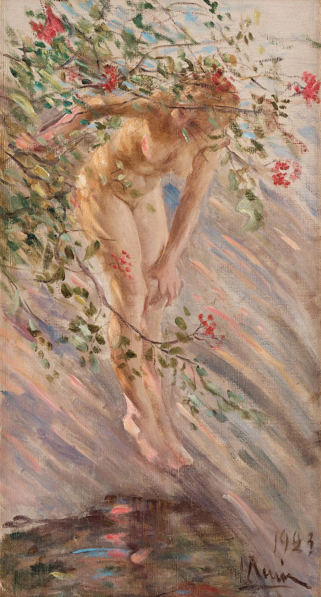 Ingrid Ruin, On the cliff.