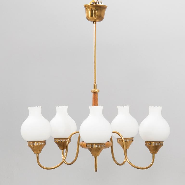 Ceiling lamp, mid-20th century.