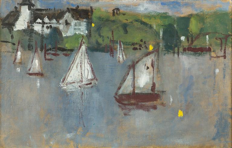 Lennart Jirlow, Motif from Älgö, Saltsjöbaden.