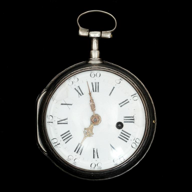 HERRFICKUR, silver, England, 1700-talets senare del.