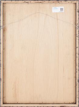 PAUL DAVIAUD, olja på pannå. Signerad.